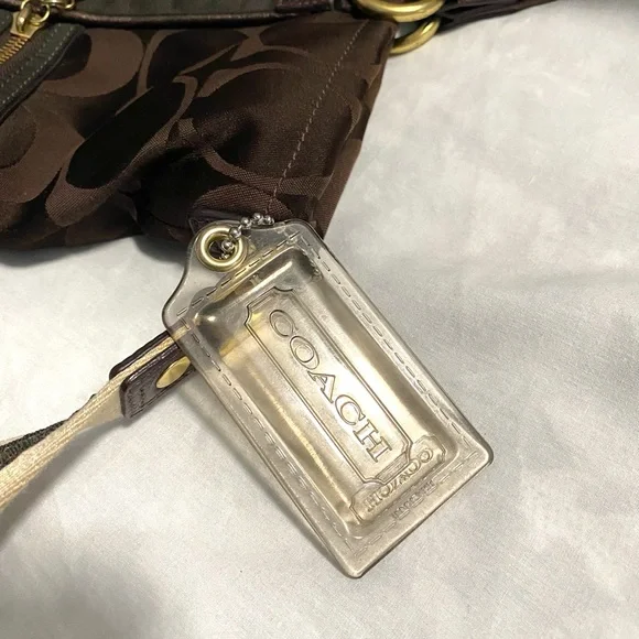 Coach Poppy Chocolate Brown Hobo Bag - Picture 3 of 16